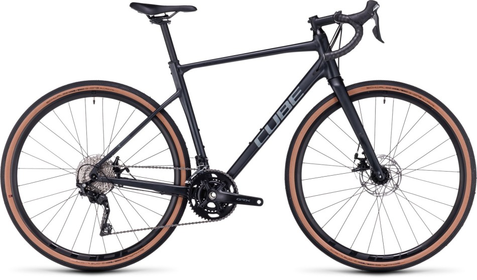 Cube Nuroad Pro 2024 Black/Grey Gravel Bike