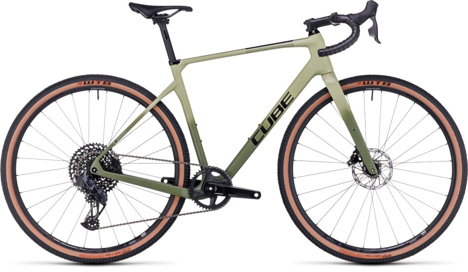 Cube Nuroad C:62 SLX 2023 Olive/Green Gravel Bike