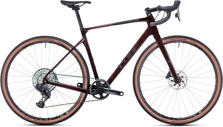 Cube Nuroad C:62 SLT 2023 Liquid Red/Red Gravel Bike