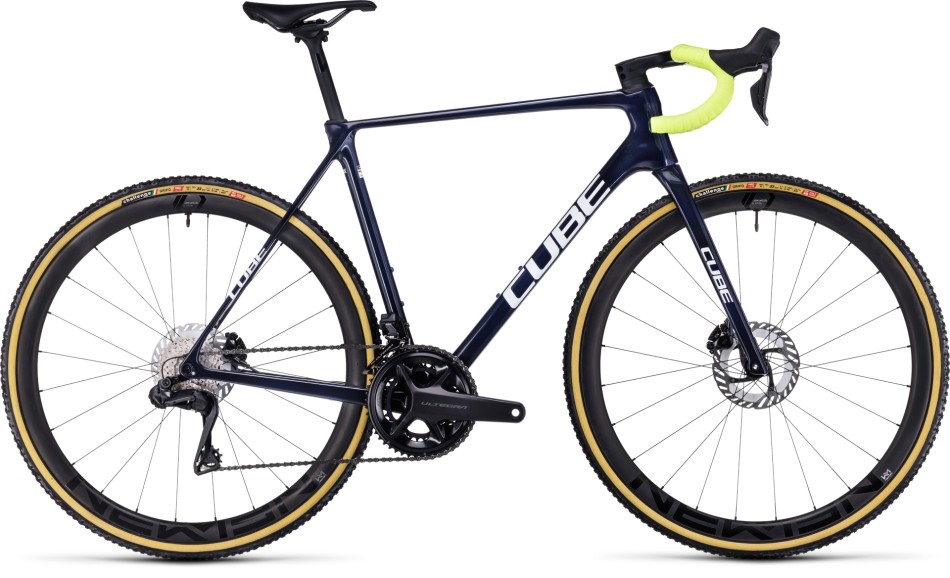 Cube Cross Race C:68X TE 2024 LiquidBlue/Yellow Cyclocross Bike
