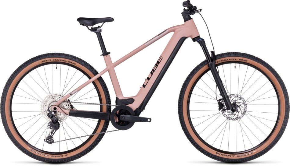 Cube Reaction Hybrid Pro 625 2024 Rose/Silver eBike