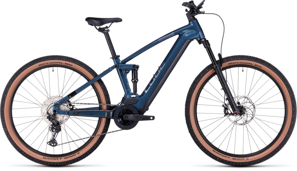 Cube Stereo Hybrid 120 Race 750 2023 Petrol/Chrome eMTB