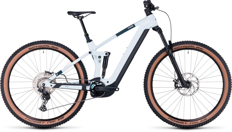 Cube Stereo Hybrid 140 HPC Pro 750 2024 Frost/Grey eMTB