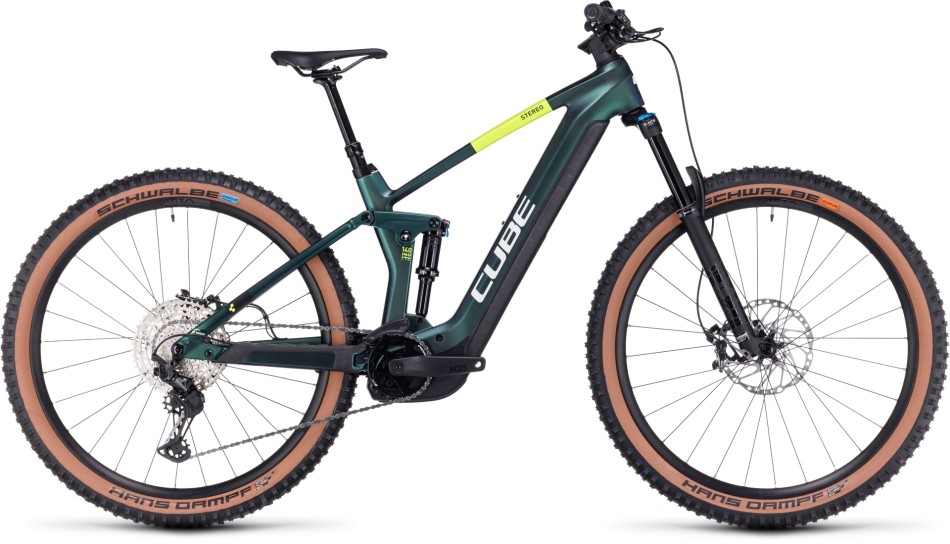 Cube Stereo Hybrid 140 HPC SLX 2024 Goblin/Yellow eMTB