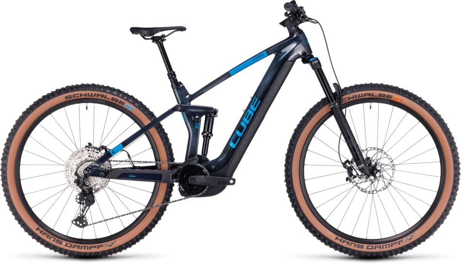 Cube Stereo Hybrid 140 HPC SLX 2023 Liquid/Blue eMTB