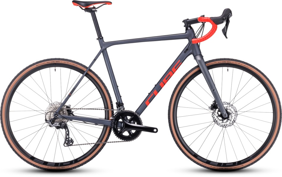 Cube Cross Race Pro 2023 Grey/Red Cyclocross Bike