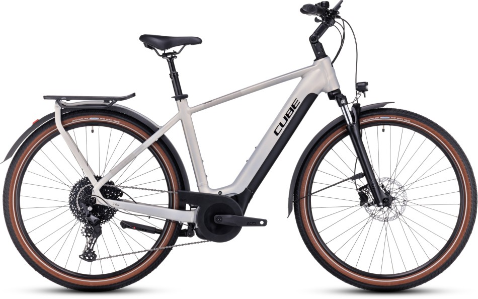 Cube Touring Hybrid Pro 625 2023 Silver/Black eBike