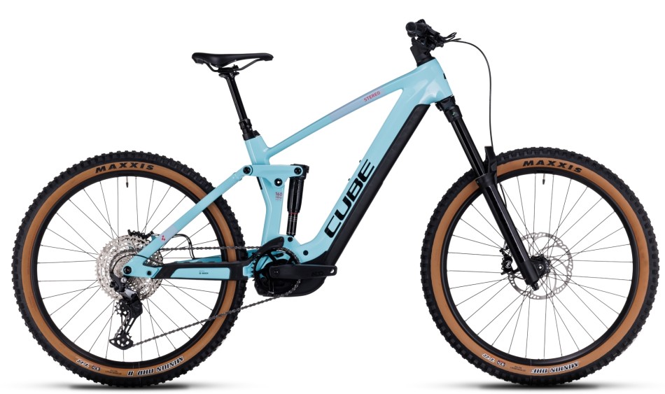 Cube Stereo Hybrid 160 HPC Race 2024 Ice/Black eMTB