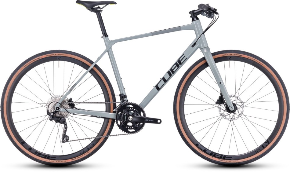 Cube Nulane Pro 2024 Grey/Black Hybrid Bike