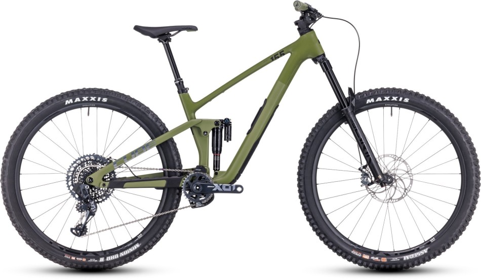 Cube Stereo One55 C:62 TM 2023 Olive/Chrome eMTB