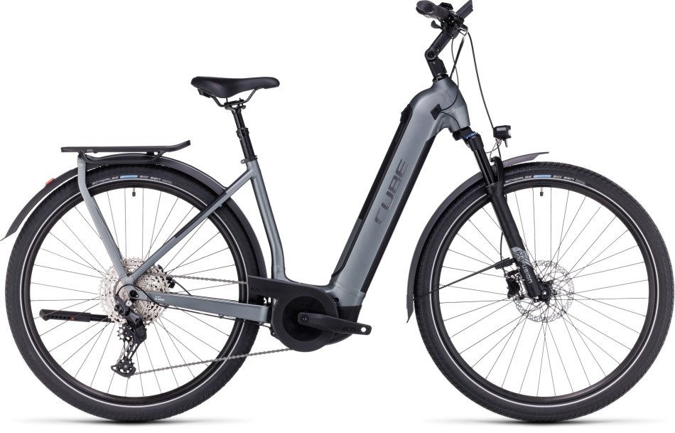 Cube Kathmandu Hybrid Pro 750 2023 Easy Entry Grey/Black eBike