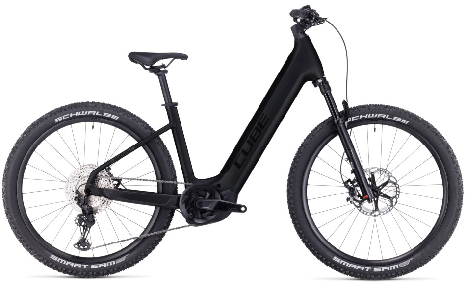 Cube Reaction Hybrid SLX 750 2023 Easy Entry Black/Reflex eBike