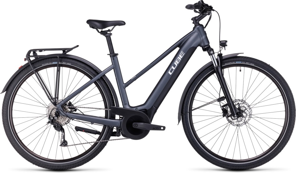 Cube Touring Hybrid One 500 2023 Trapeze Grey/White eBike