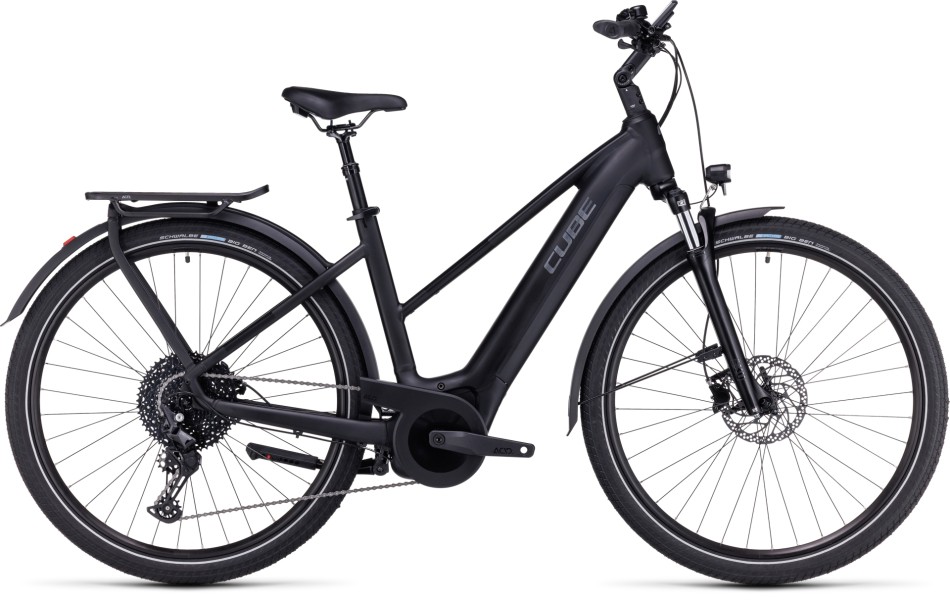 Cube Touring Hybrid Pro 625 2024 Trapeze Black/Metal eBike