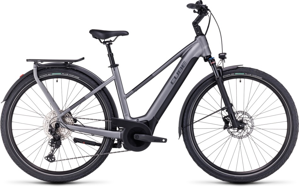 Cube Touring Hybrid Exc 625 2023 Trapeze Grey/Metal eBike