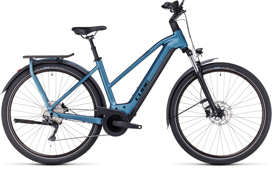 Cube Kathmandu Hybrid One 750 2024 Trapeze Blue/Black eBike