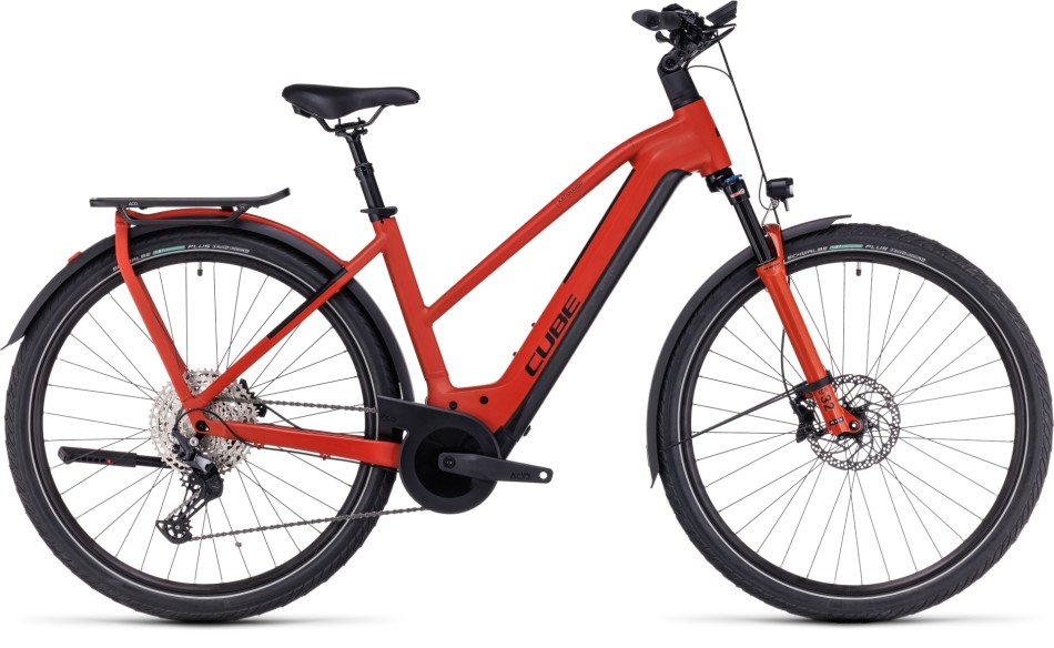 Cube Kathmandu Hybrid Exc 2024 Trapeze Red/Black eBike