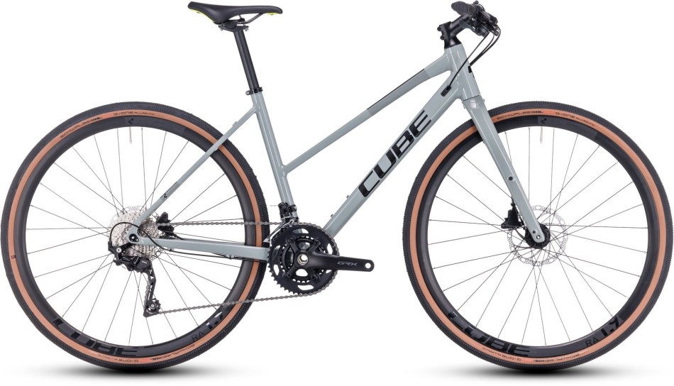 Cube Nulane Pro 2024 Trapeze Grey/Black Hybrid Bike