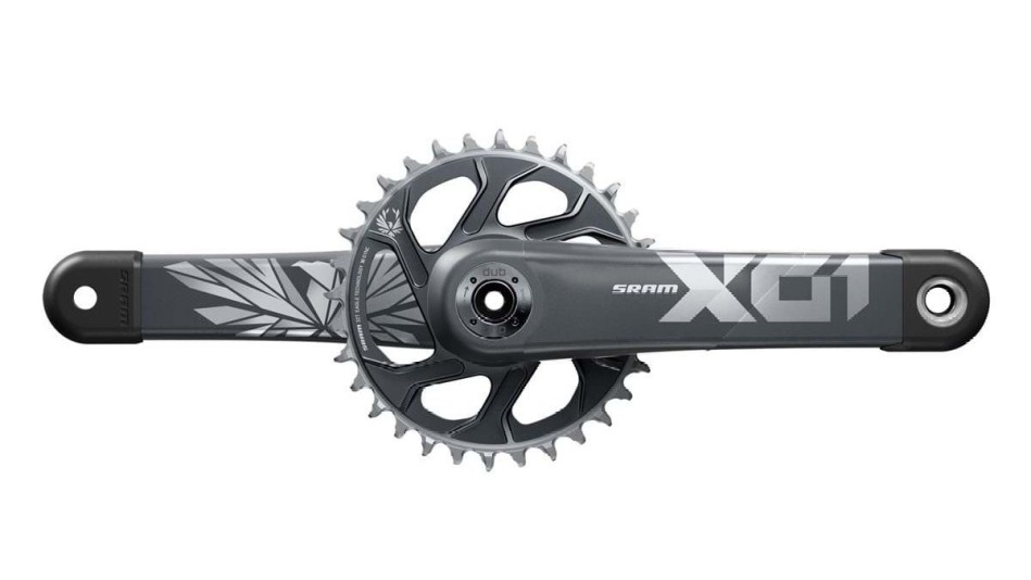 Sram X01 Eagle DUB Crankset Boost Lunar/Polar 32 Tooth