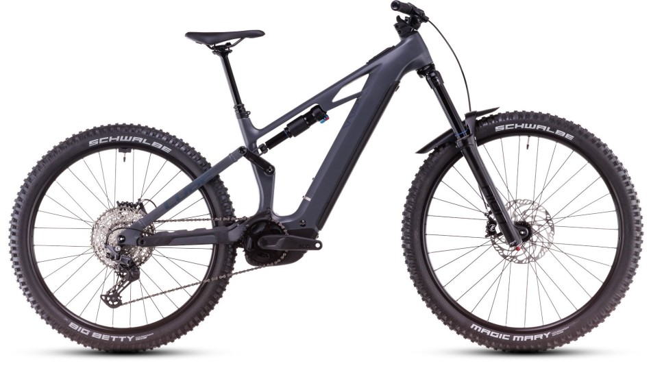 Cube Stereo Hybrid One77 HPC Race 800 2025 Grey/Prism eMTB