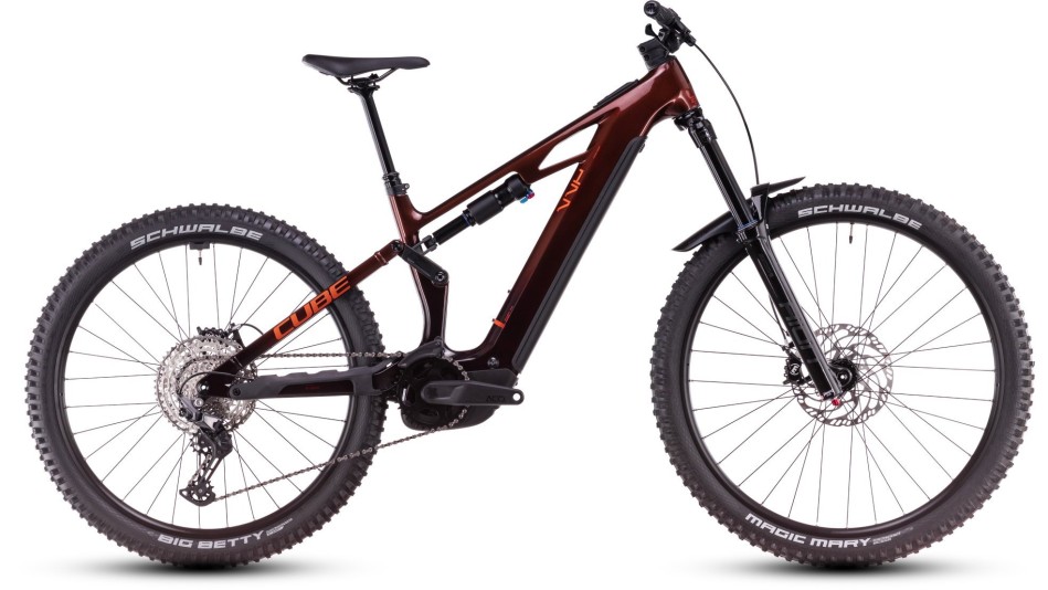 Cube Stereo Hybrid One77 HPC Race 800 2025 Liquidorange/Orange eMTB