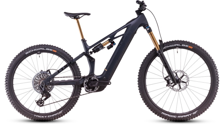 Cube Stereo Hybrid One77 HPC Action Team 800 2025 Carbon/Gold eMTB