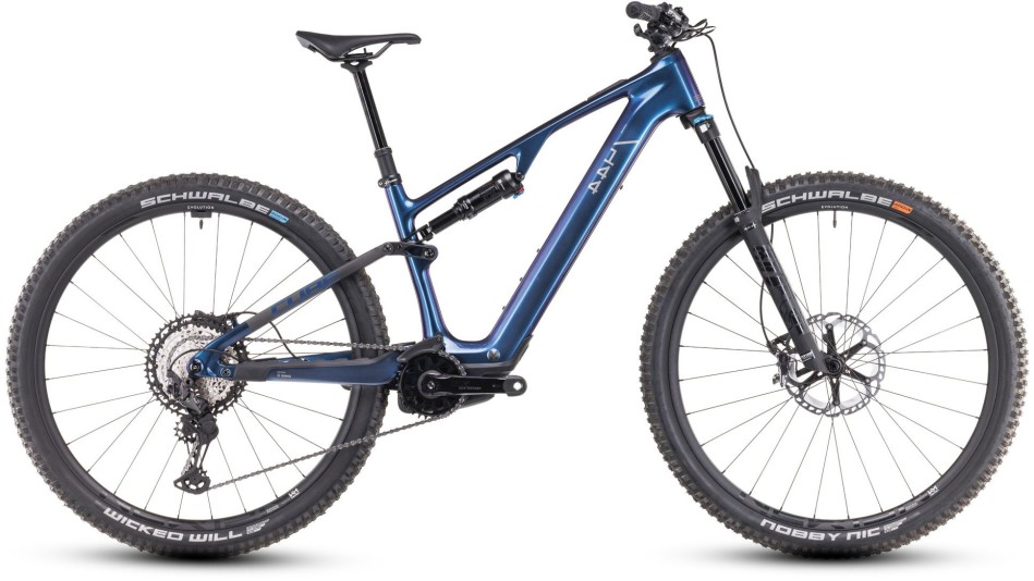 Cube AMS Hybrid One44 C:68X SLX 400X 2025 Cobalt/Black eMTB