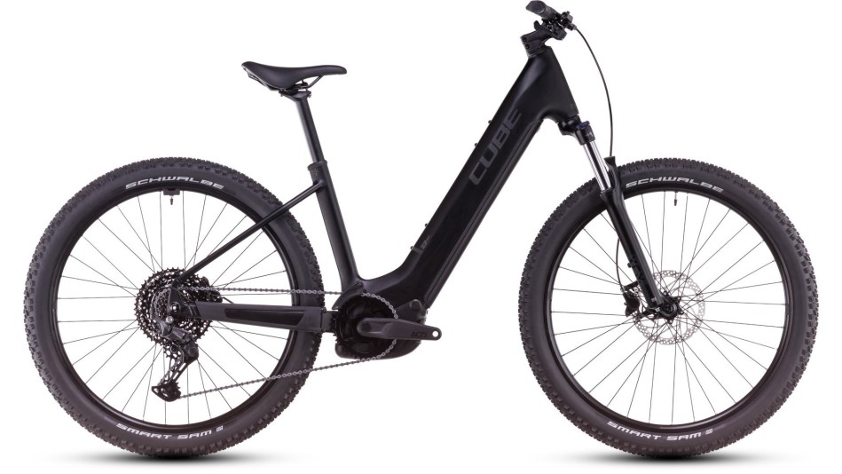 Cube Reaction Hybrid One 600 2025 Easy Entry Blackline eMTB
