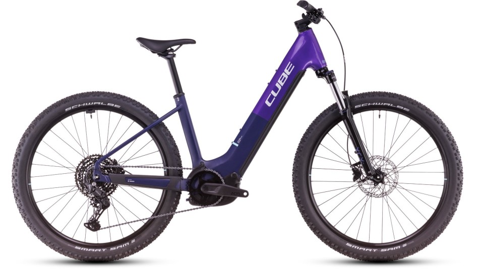 Cube Reaction Hybrid One 600 2025 Easy Entry Orchid/Mint eMTB