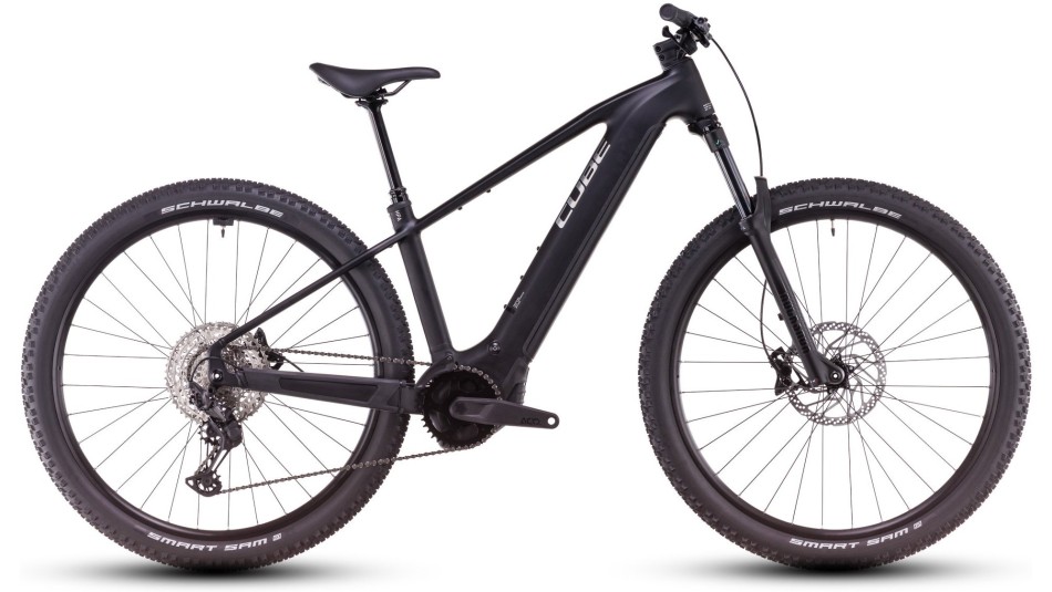 Cube Reaction Hybrid Race 800 2025 Black/Metal eMTB
