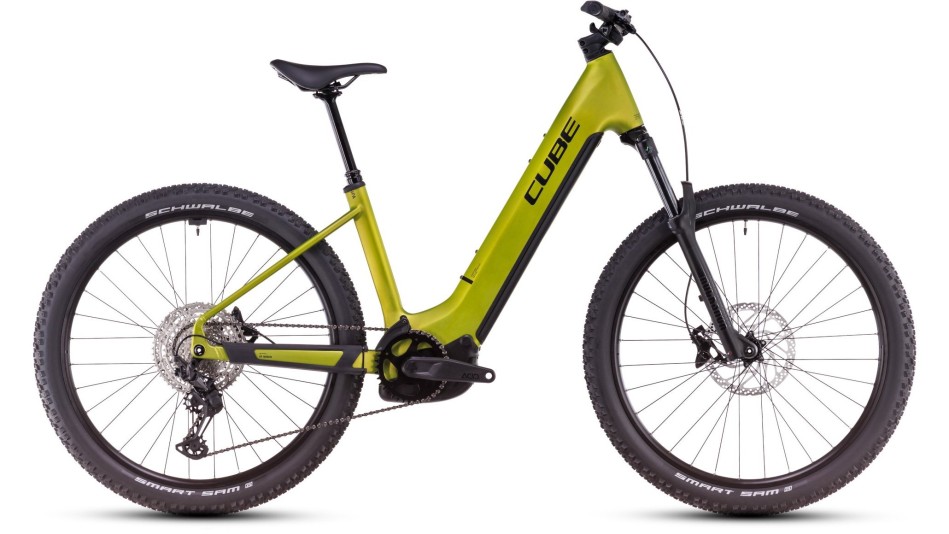 Cube Reaction Hybrid Race 800 2025 Easy Entry Lizard/Black eMTB
