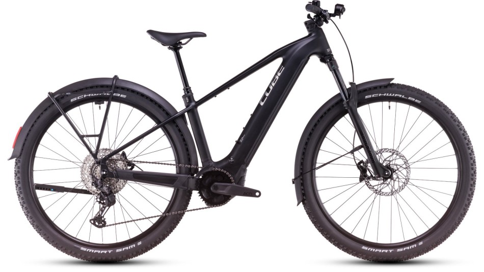 Cube Reaction Hybrid Race 800 Allroad 2025 Black/Metal eMTB