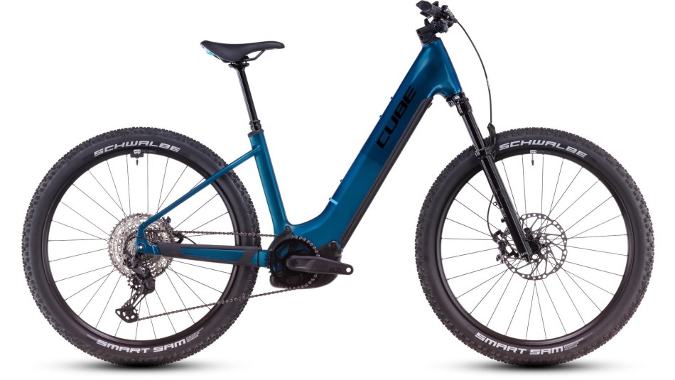 Cube Reaction Hybrid SLX 800 2025 Easy Entry Nebula/Blue eMTB