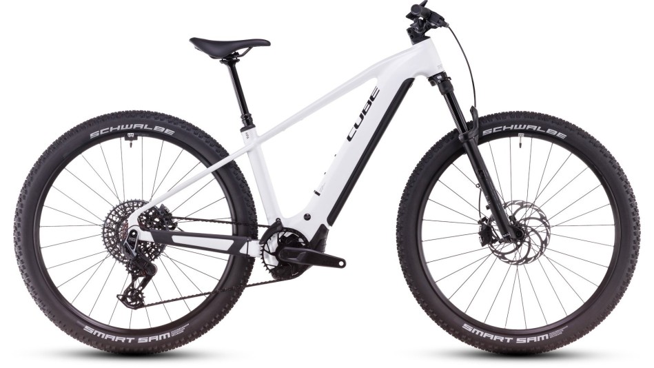 Cube Reaction Hybrid SLT 800 2025 White/Black eMTB