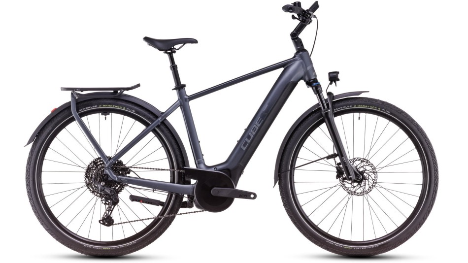 Cube Touring Hybrid Pro 625 2025 Grey/Chrome eBike