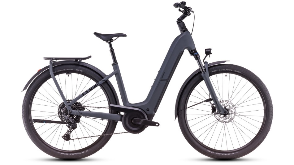 Cube Kathmandu Hybrid One 800 2025 Easy Entry Shadow/Black eBike