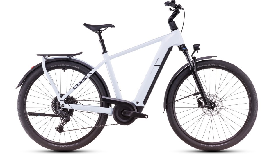 Cube Kathmandu Hybrid One 800 2025 Polar/Black eBike