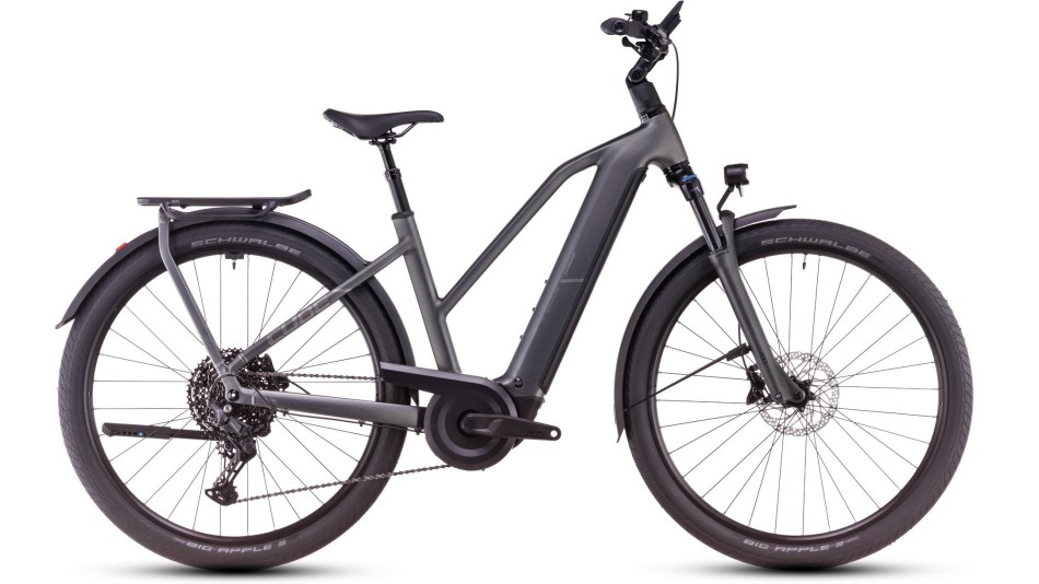 Cube Kathmandu Hybrid Pro 800 2025 Trapeze Grey/Chrome eBike