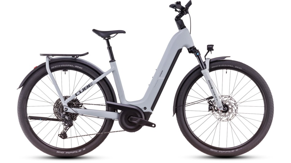 Cube Kathmandu Hybrid EX 800 2025 Easy Entry Haze/Black eBike