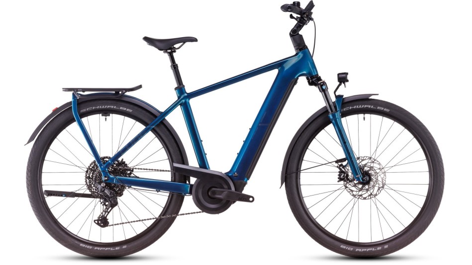 Cube Kathmandu Hybrid EX 800 2025 Electricblue/Chrome eBike