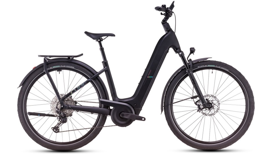 Cube Kathmandu Hybrid Exc 800 2025 Easy Entry Black/Prism eBike