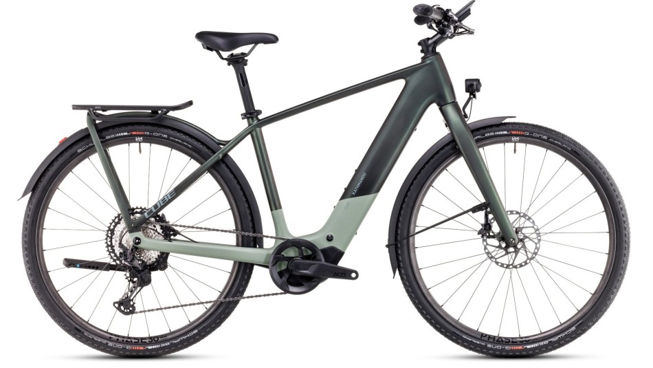 Cube Kathmandu Hybrid C:62 SLT 400X 2025 Stellar/Green Light eBike