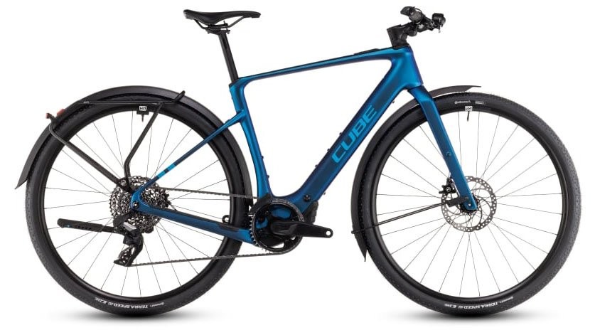 Cube Nulane Hybrid C:62 SLX FE 400X 2025 Nebula/Blue Light eBike