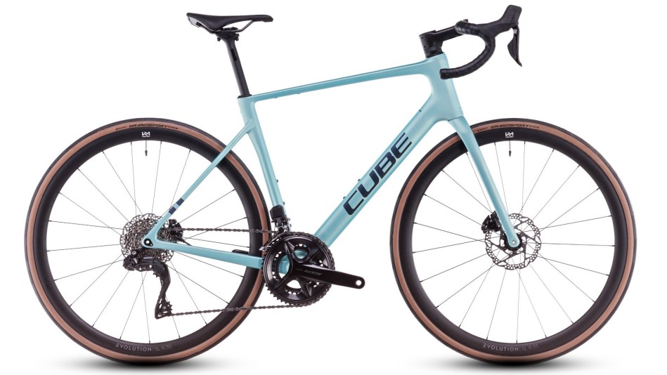 Cube Attain C:62 SLX 2025 Lagoon/Black Road Bike