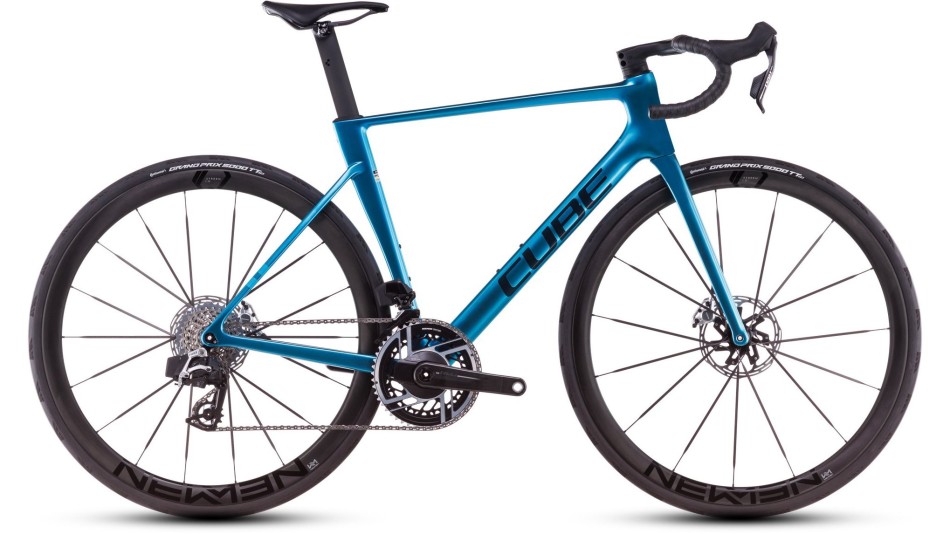 Cube Litening Air C:68X SLX 2025 Chromeblue/Carbon Road Bike
