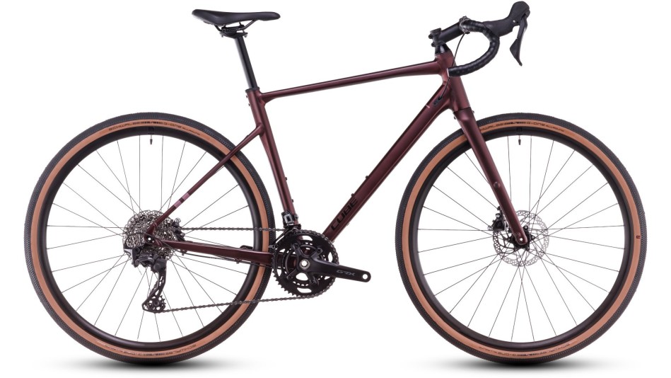Cube Nuroad Race 2025 Ruby/Gloss Gravel Bike