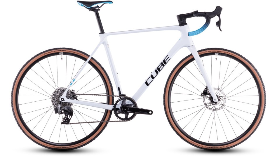 Cube Cross Race C:62 Race 2025 Polar/Blue Cyclocross Bike