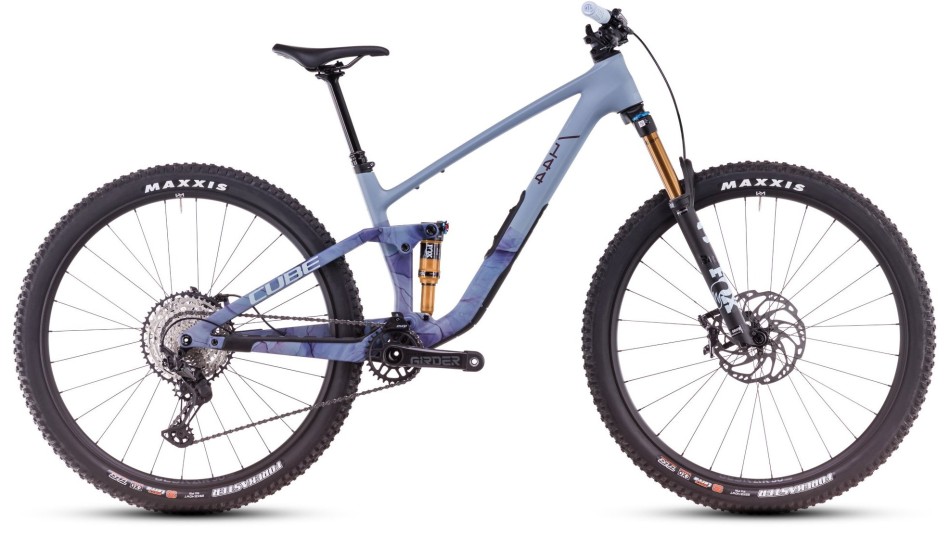Cube Stereo One44 C:62 Race 29 2025 Pigeon/Art Trail Bike