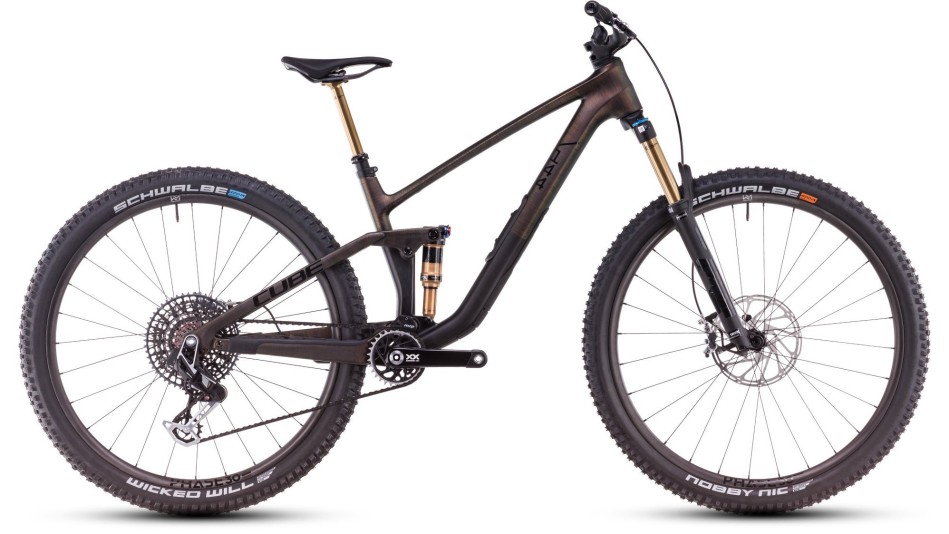 Cube Stereo One44 C:68X SLT 29 2025 Lava Trail Bike