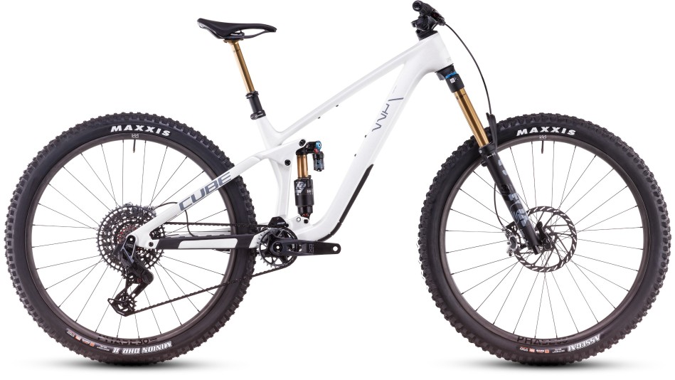 Cube Stereo One77 C:68X SLT 29 2025 White/Grey Enduro Bike
